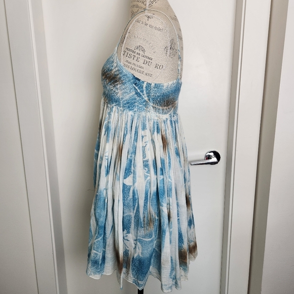 Gauze Cotton Babydoll Summer Dress - Picture 6 of 12